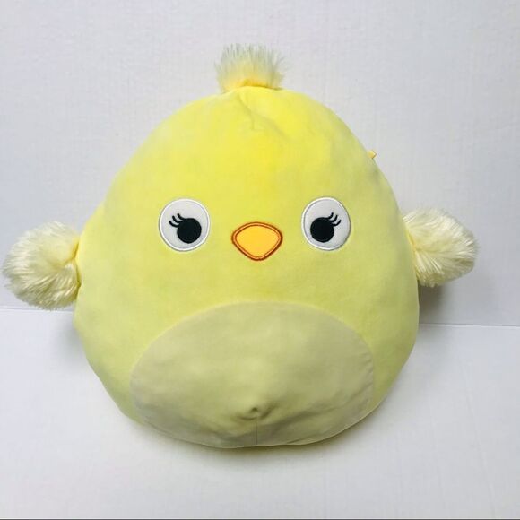 Kellytoy Squishmallow 12 inch Amie the baby chicken yellow plush - Picture 1 of 4